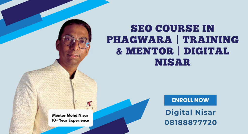 SEO Course in Phagwara