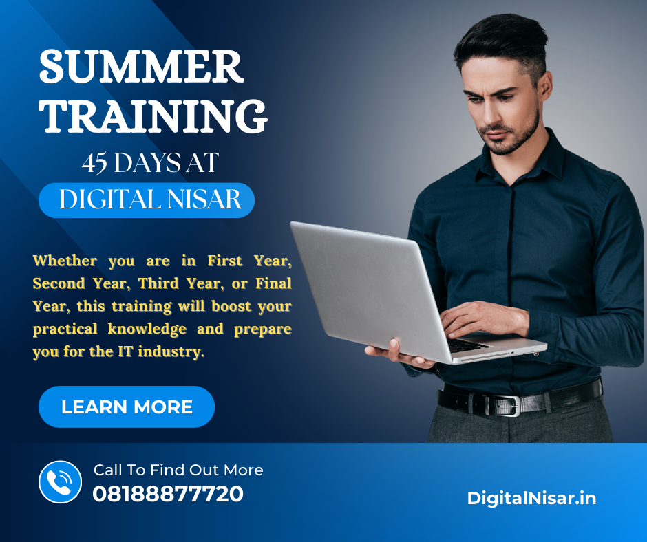Summer Training in Thane – 45 Days at Digital Nisar