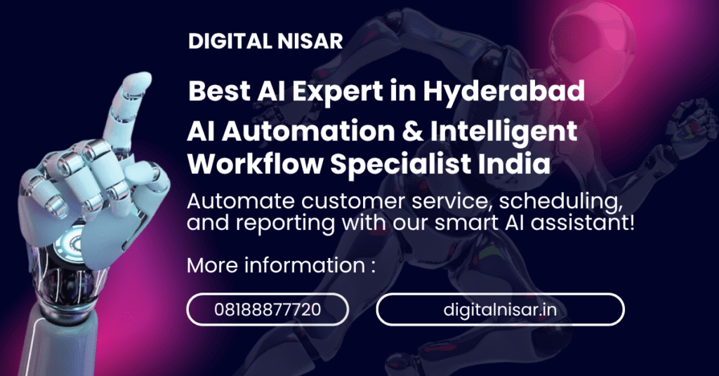 AI Expert in Hyderabad Digital Nisar