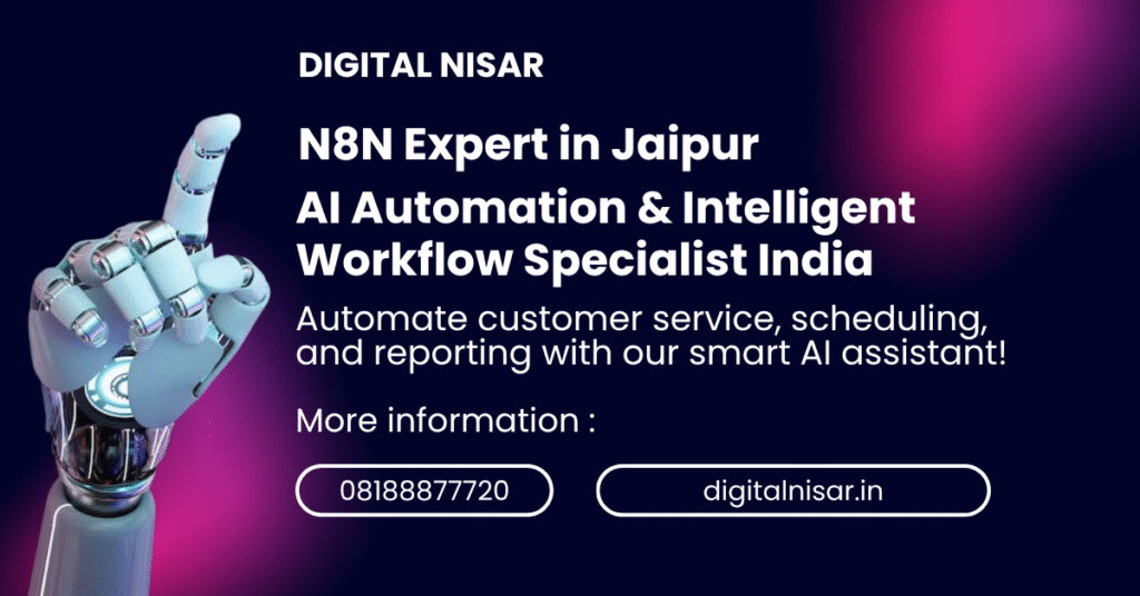 N8N Expert in Jaipur Digital Nisar