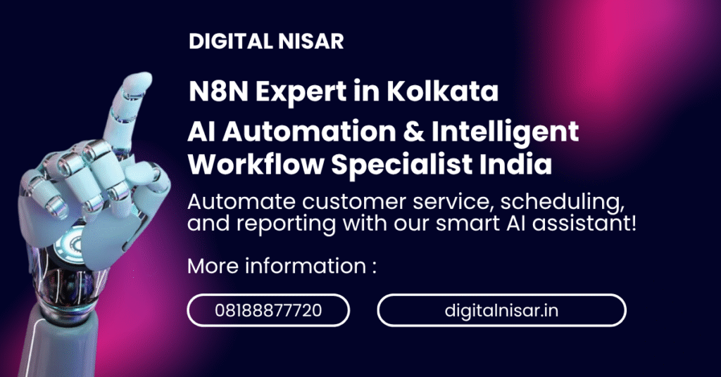 n8n Expert in Kolkata | AI Automation Engineer & Workflow Specialist