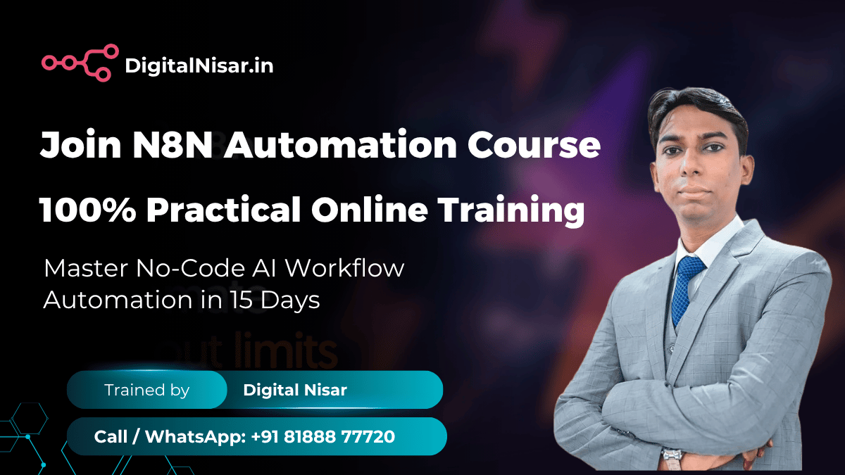 N8N Course in Kinnaur | AI Workflow Automation Training